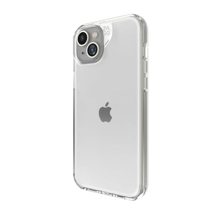 Funda ZAGG Crystal Palace para iPhone 15 Plus con protección contra caídas de 4 m