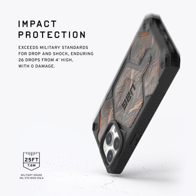 Funda para iPhone 15 Pro URBAN ARMOR GEAR Monarch Pro G-10