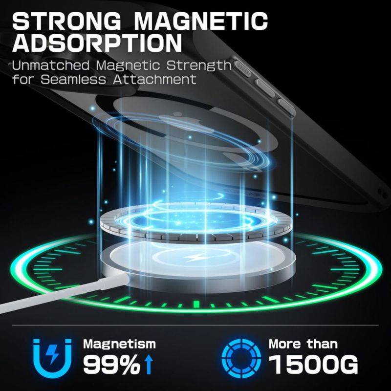 Funda para iPhone 15 Pro Max SUPCASE Unicorn Beetle Mag