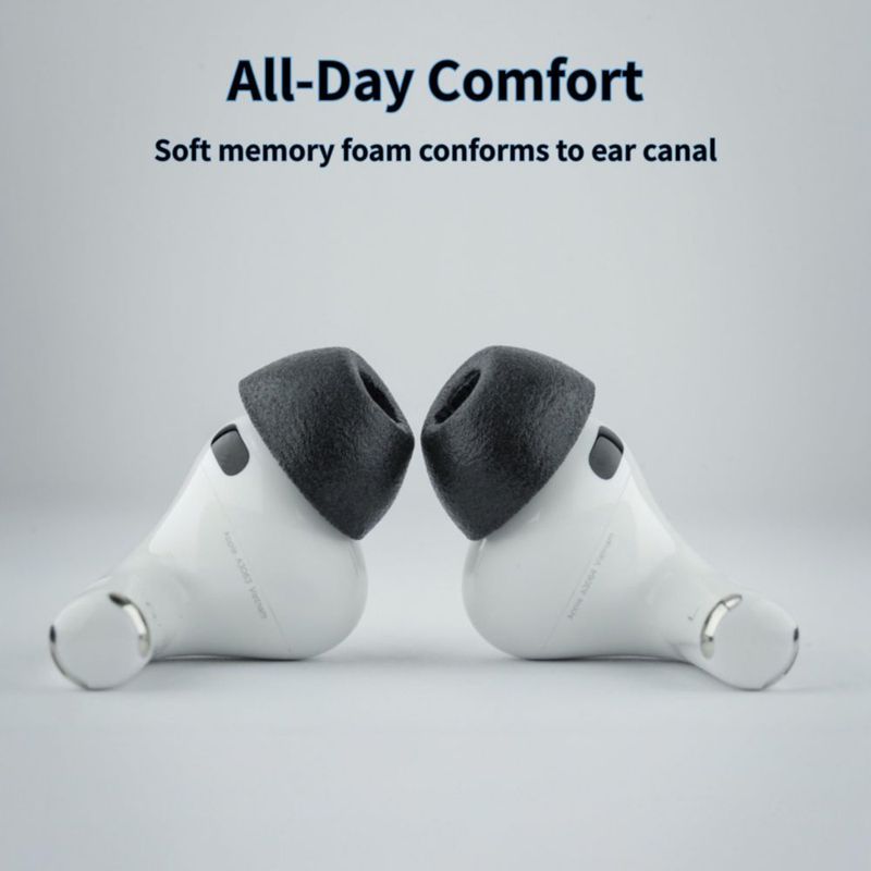 Puntas para auriculares COMPLY TrueGrip MAX para AirPods Pro 3 negras