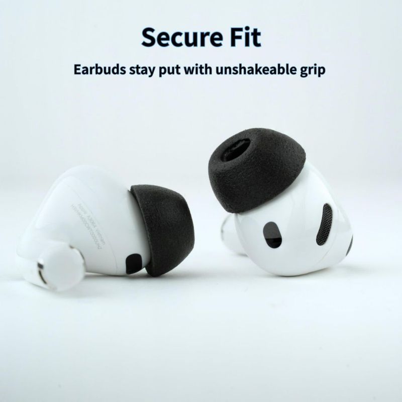Puntas para auriculares COMPLY TrueGrip MAX para AirPods Pro 3 negras