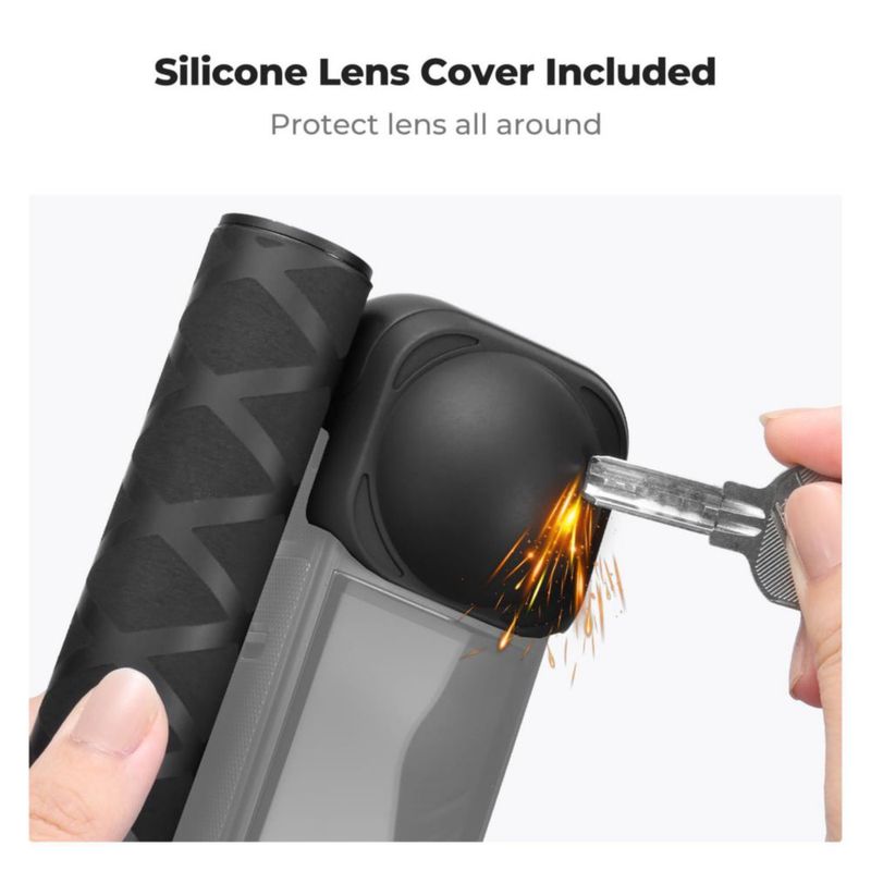 Palo de selfie K&F Concept para Insta360 X5 plegable 89 cm