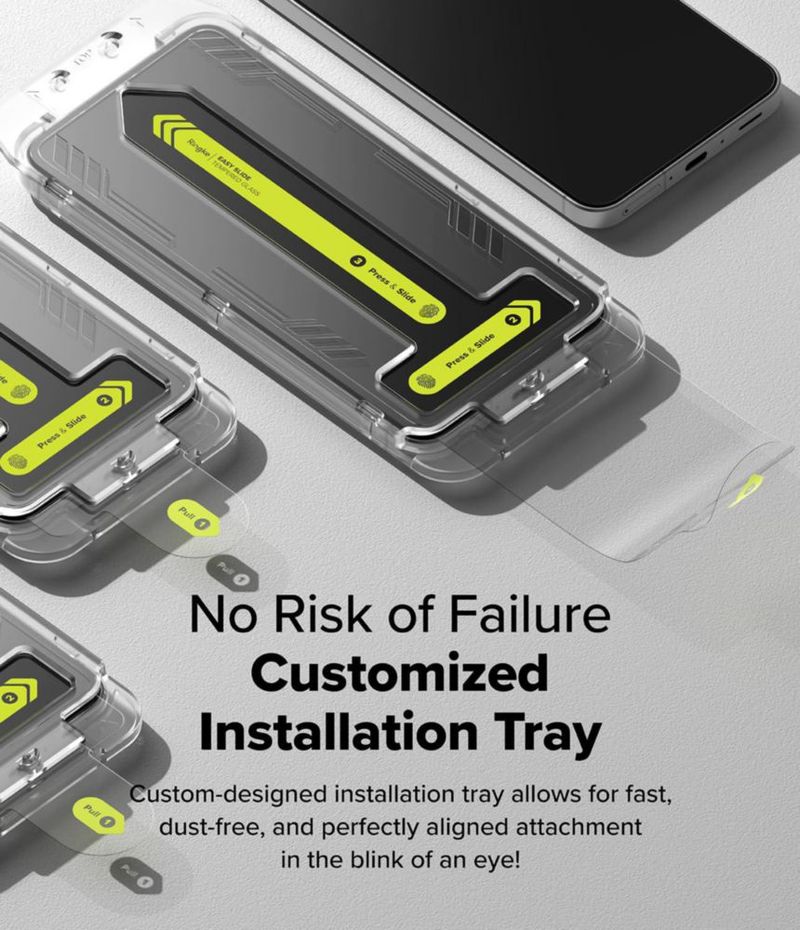 Protector de pantalla Ringke Easy Slide para Samsung Galaxy A36 vidrio templado 9H 2 unidades