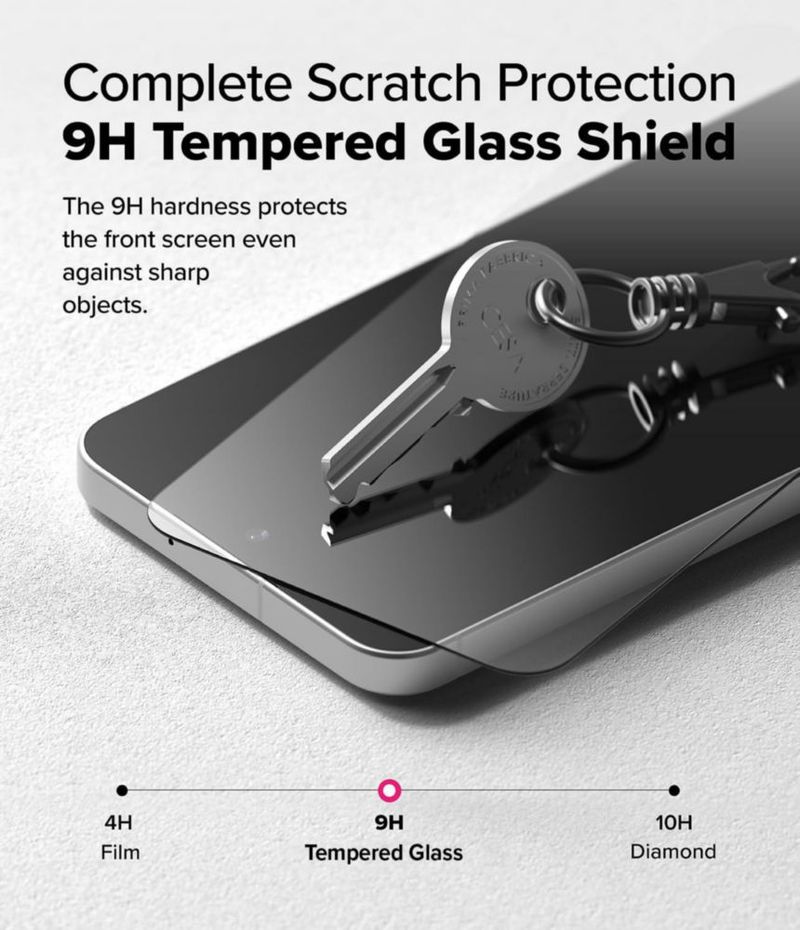 Protector de pantalla Ringke Easy Slide para Samsung Galaxy A36 vidrio templado 9H 2 unidades