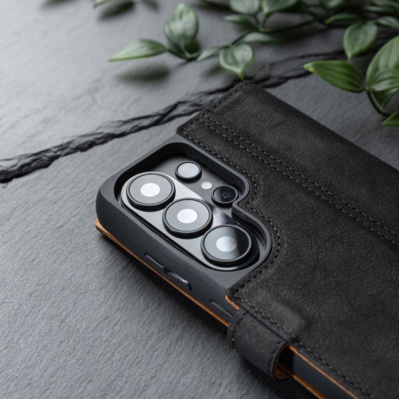 Funda cartera de cuero Snakehive para Samsung Galaxy S26 Ultra