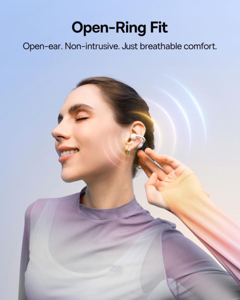Auriculares Baseus Bass BC1 de oído abierto con clip IP55 resistentes al agua
