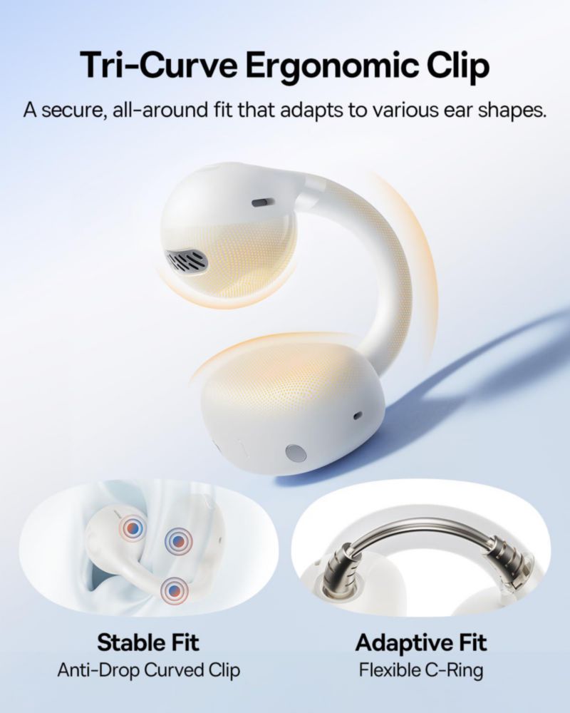 Auriculares Baseus Bass BC1 de oído abierto con clip IP55 resistentes al agua