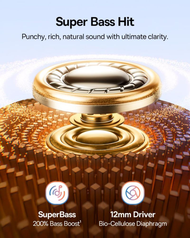 Auriculares Baseus Bass BC1 de oído abierto con clip IP55 resistentes al agua
