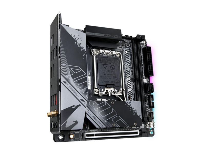 Placa madre GIGABYTE B760I AORUS PRO Mini-ITX DDR5 WiFi 6E