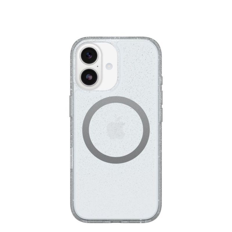 Funda OtterBox Symmetry Clear Stardust para iPhone 17