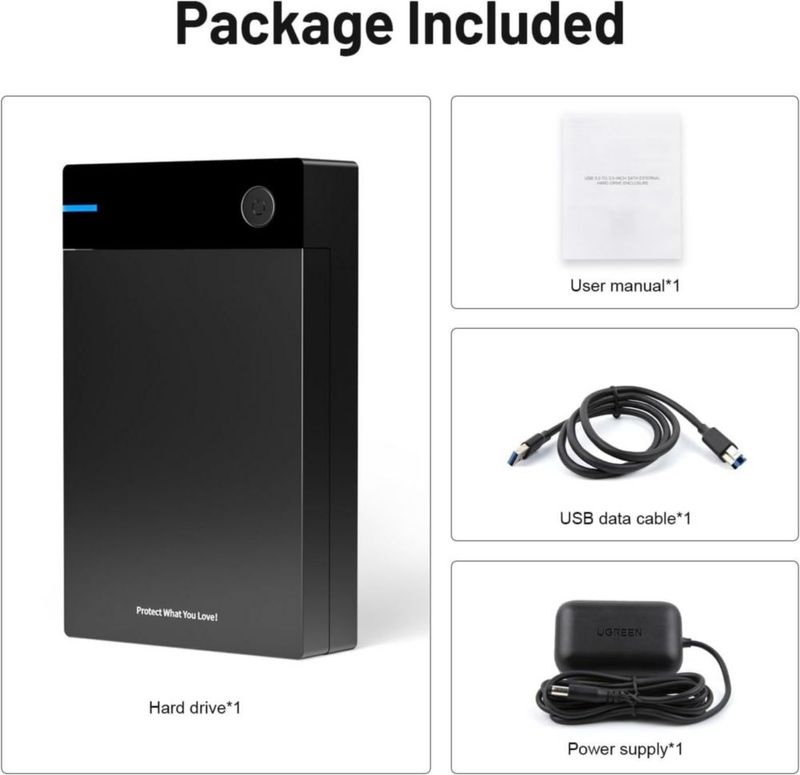 Disco duro para juegos Kinhank 12 TB Retro con más de 96.000 juegos USB 3.0