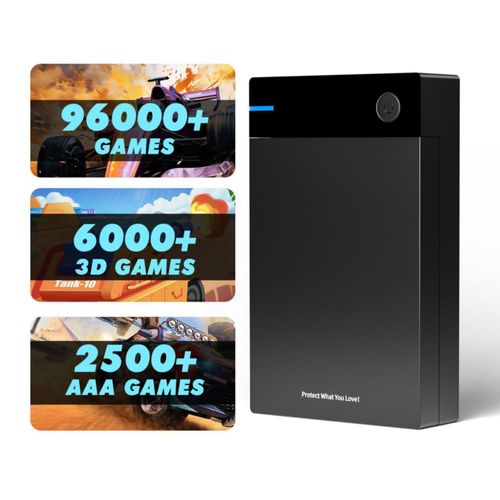 Disco duro para juegos Kinhank 12 TB Retro con más de 96.000 juegos USB 3.0
