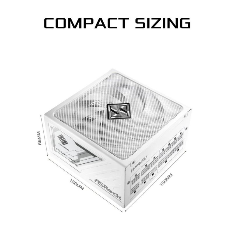 Fuente de alimentación ASRock SL-850GW 850W Gold totalmente modular