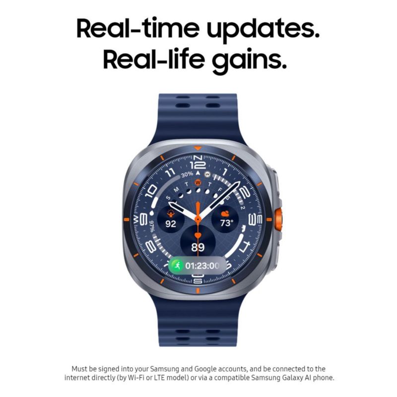 Smartwatch Samsung Galaxy Watch Ultra 47 mm LTE de titanio reacondicionado