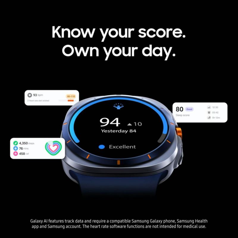Smartwatch Samsung Galaxy Watch Ultra 47 mm LTE de titanio reacondicionado