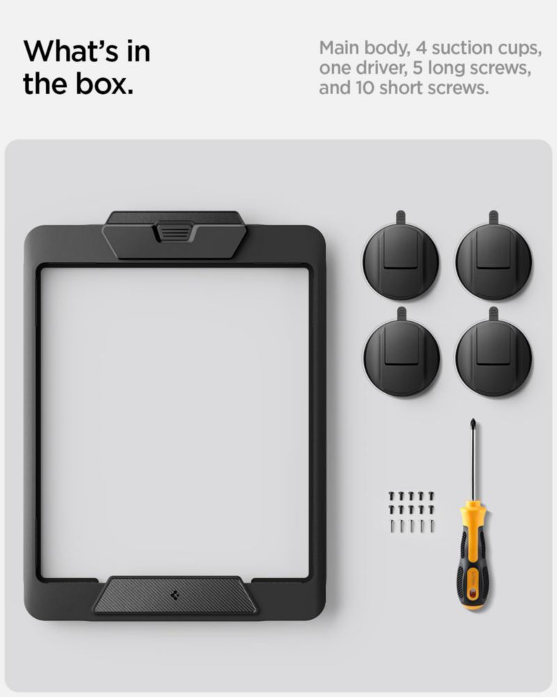 Kit de montaje Spigen Starlink Mini con ventosas antirruido