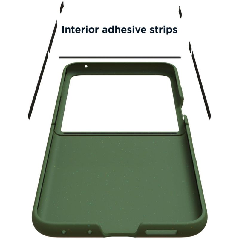 Funda protectora Motorola Razr+ 2024/2025 color verde primavera