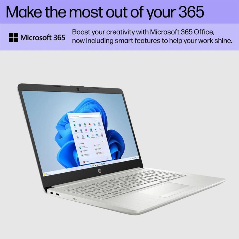 Portátil Hp Portable 14 Hd Intel Quad-Core N4120 8 Gb Ram 64 Gb