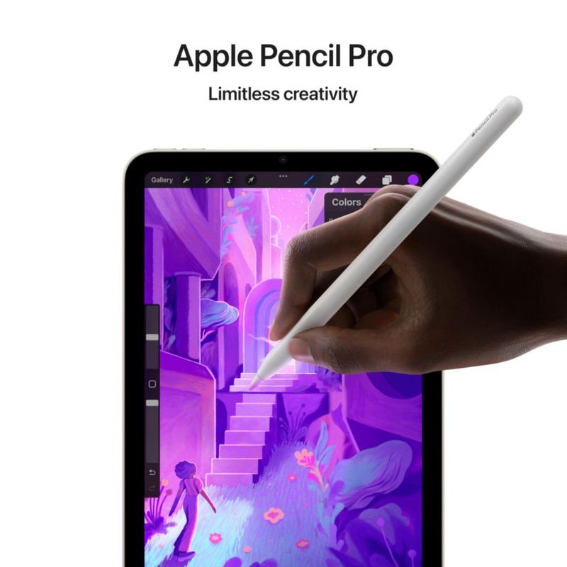 Tableta Apple iPad Mini (A17 Pro) de 83 pulgadas 128 GB Wi-Fi 6E Starlight