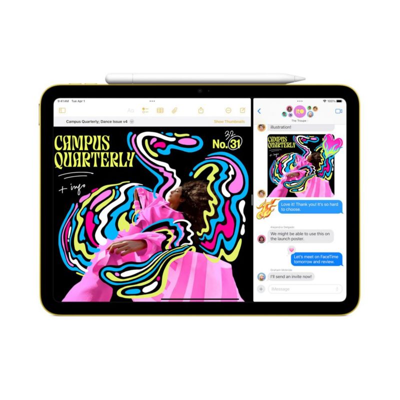 Tableta Apple iPad de 11 pulgadas 128 GB WiFi 6 chip A16 amarilla