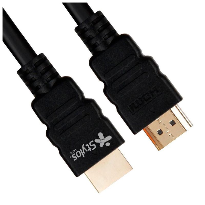 Cable stylos hdmi macho a hdmi macho 10 metros negro stachd12905018