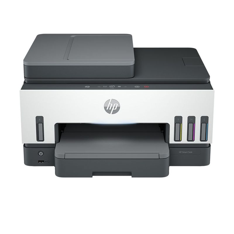 Impresora Multifuncional HP Smart Tank 790, Tinta Continua, Color, Wi-Fi, Smart App, Dúplex, ADF Alimentador Automático, Fax (4WF66A)