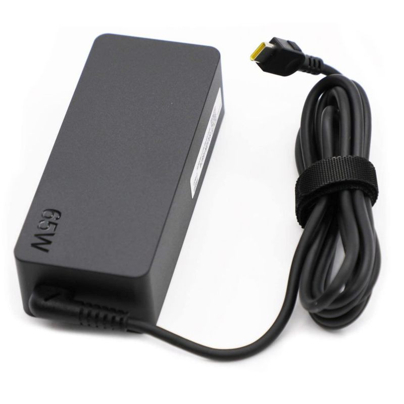 Cargador Lenovo Laptop 65W USB tipo C (USB-C) Adaptador de corriente alterna