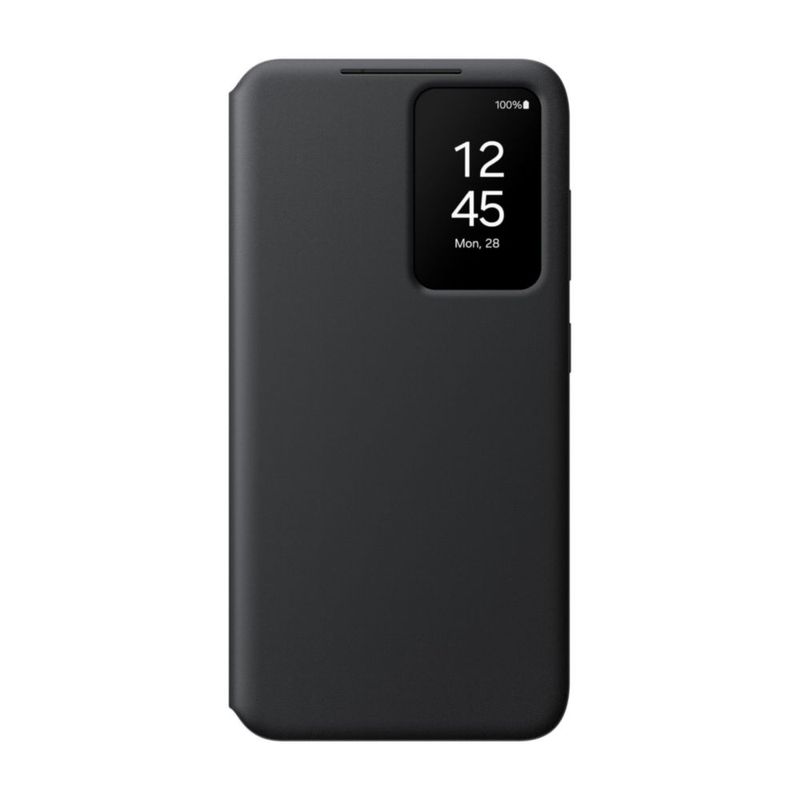 Funda para teléfono S-View Wallet para Samsung Galaxy S24 negra