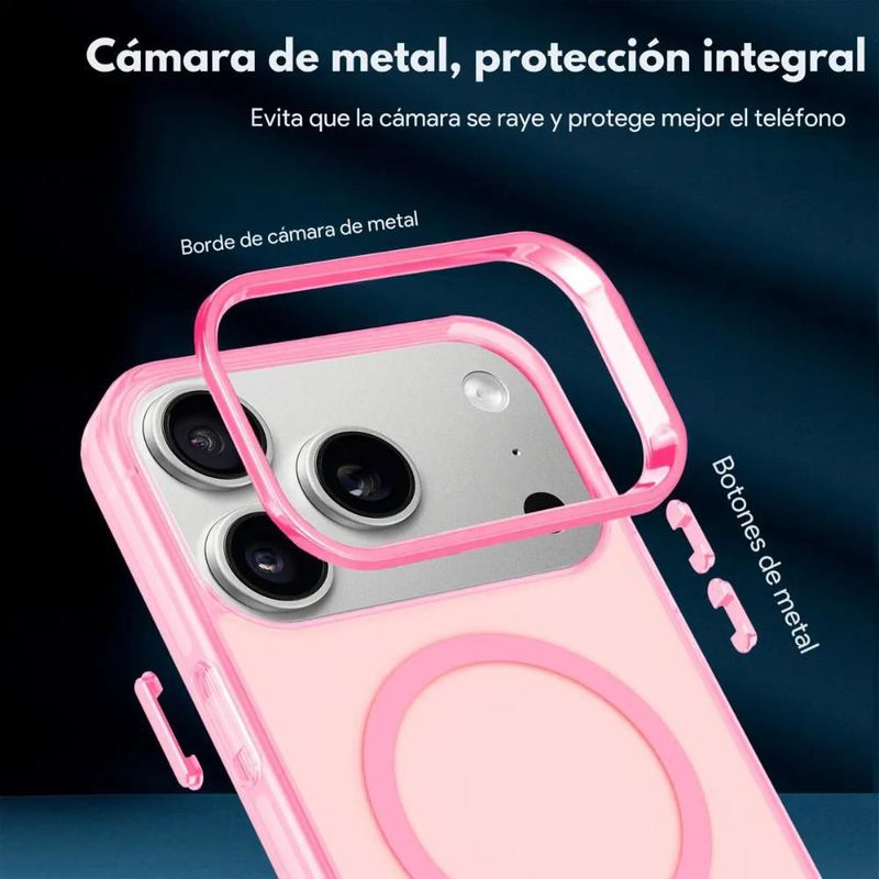 Funda Case Deluxe Uso Rudo Para iPhone Magsafe Antigolpes