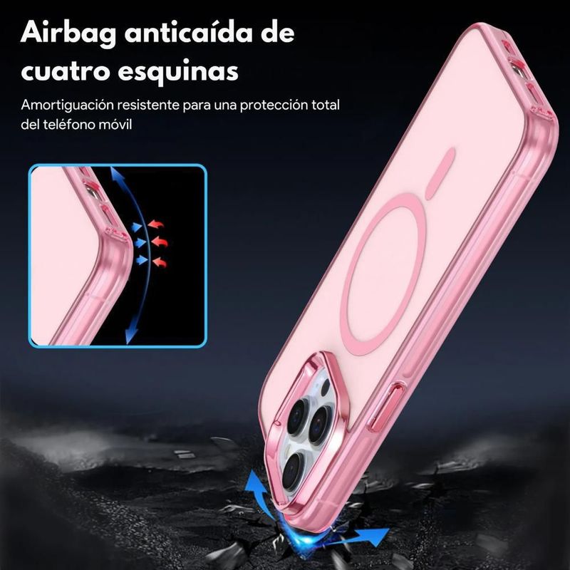 Funda Case Deluxe Uso Rudo Para iPhone Magsafe Antigolpes