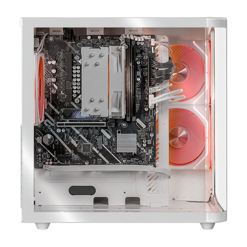 Computadora dxt ultra 9 16gb ddr5 ssd 1tb monitor 27 white