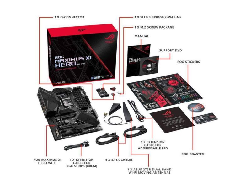 Placa base ASUS ROG Maximus XI Hero Z390 Wi‑Fi ATX