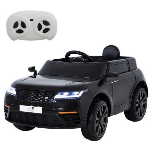 Carro Electrico Tipo Land Rover Montable Negro con Control Remoto