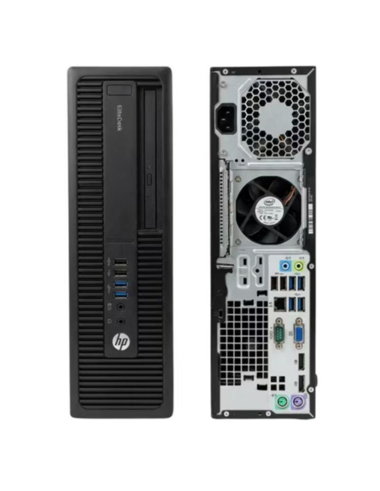 Cpu Hp EliteDesk 705 G3, AMD A10, 8gb de ram, 256gb de almacenamiento ssd, Equipo Reacondicionado.