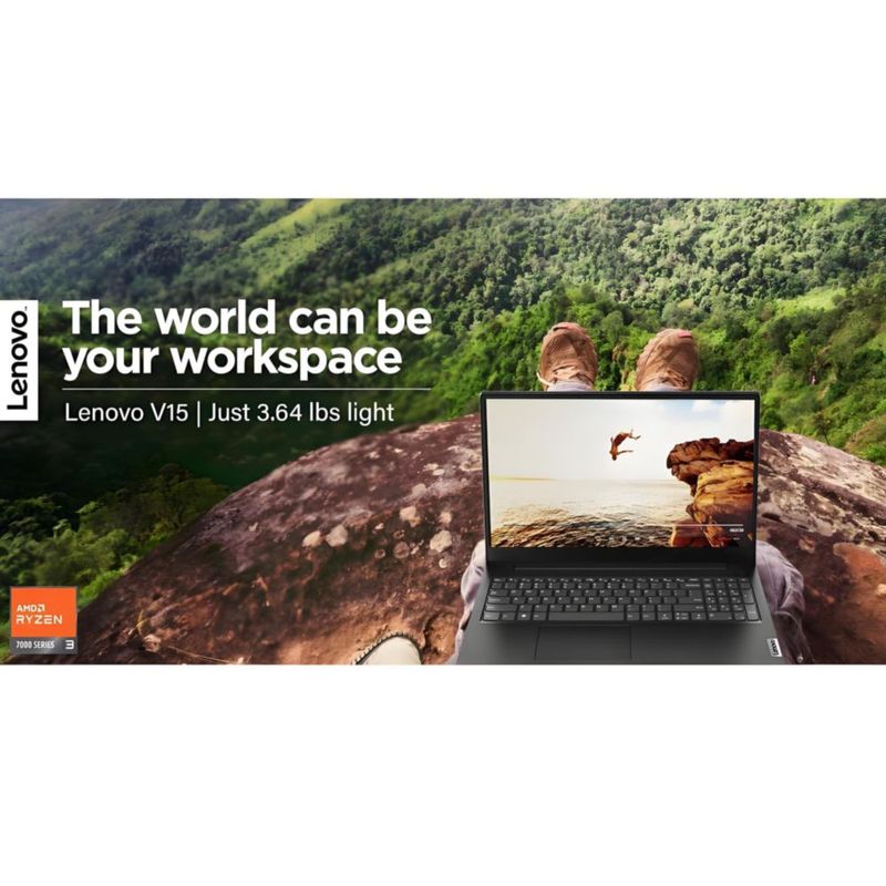Laptop Lenovo V15 Ryzen 3 7320U 16GB 512GB SSD 15.6" FHD
