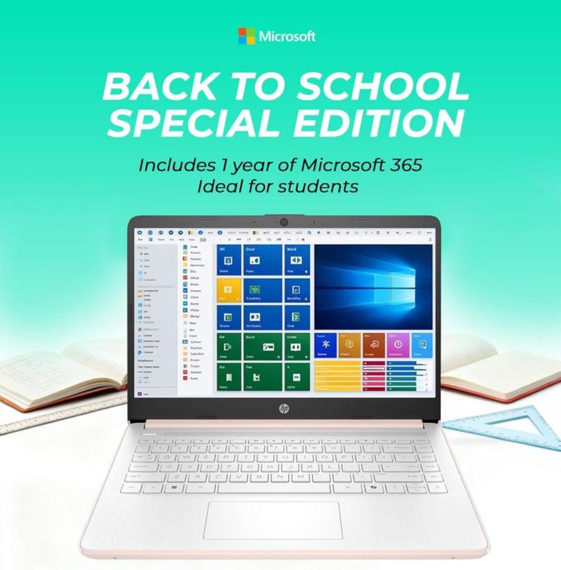 Notebook HP Ultrabook 14" Intel Core 4GB 64GB SSD Win11