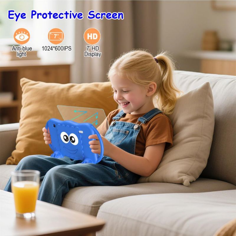 Tablet infantil Trayoo de 7" 32 GB con doble cámara y control parental
