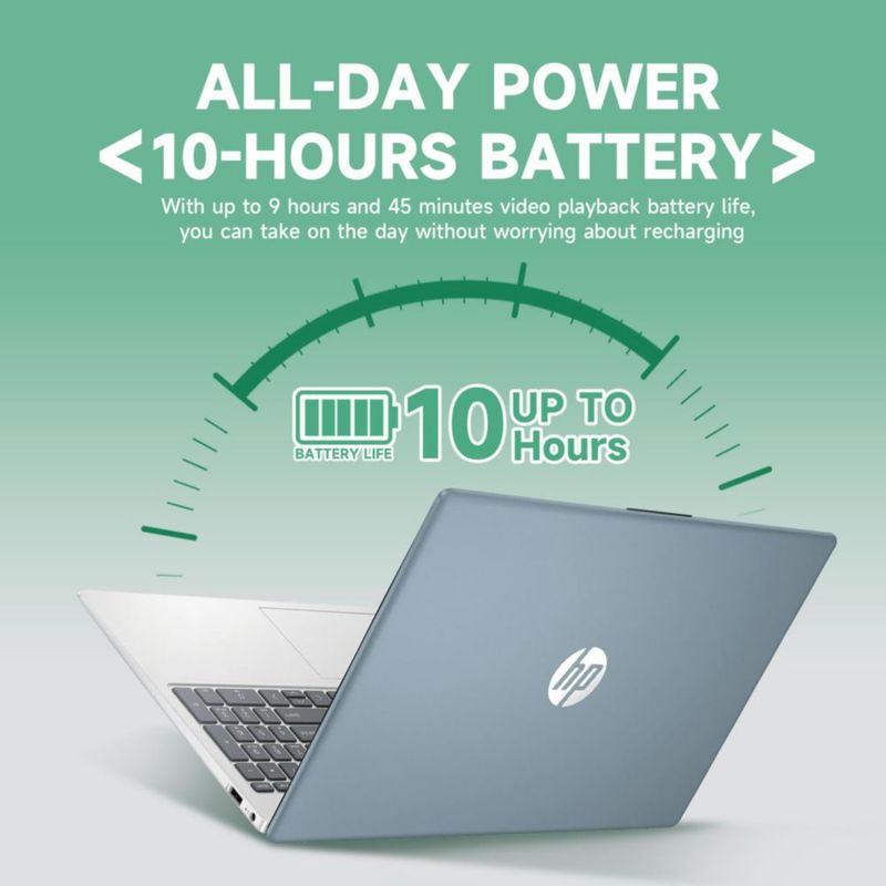 Laptop HP 156" Intel i3-1125G4 8 GB de RAM 128 GB SSD