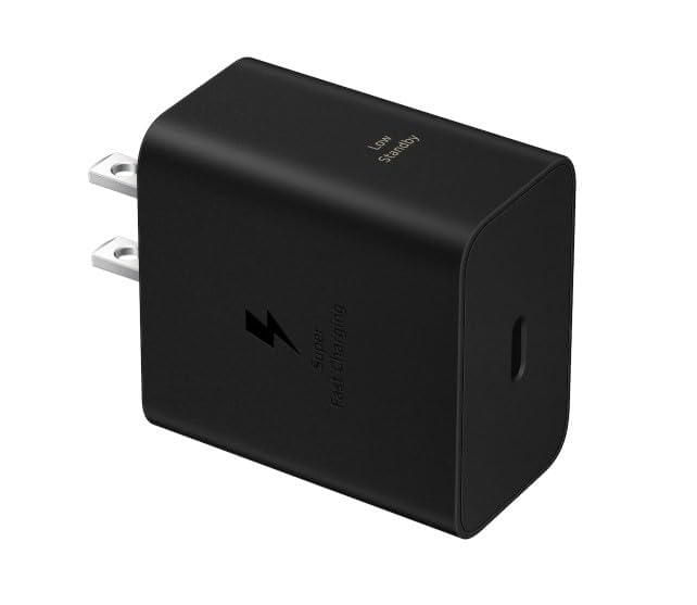 Cargador rápido USB-C PD de 60 W Samsung negro 100-240 V