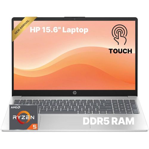 Laptop HP 156" FHD táctil Ryzen 5 8 GB 256 GB SSD