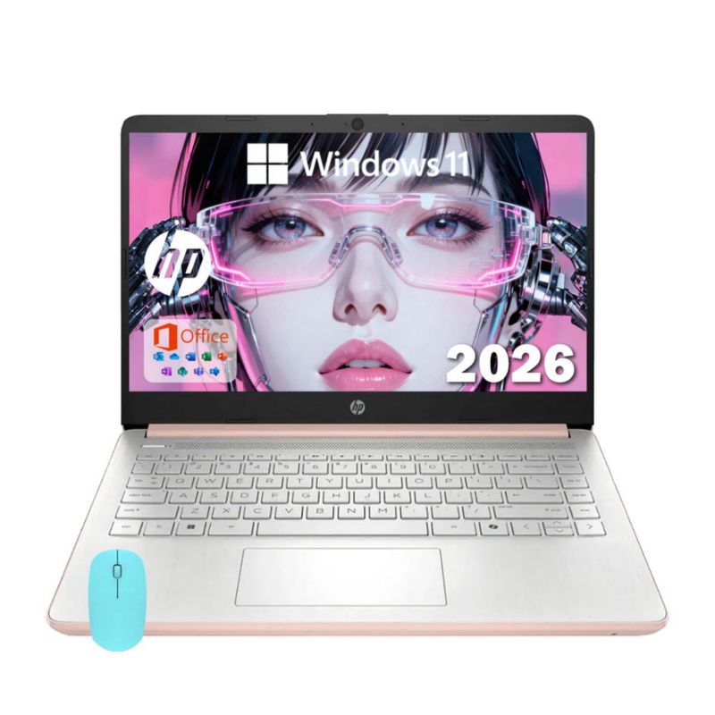 Laptop HP 14 Elite 8 GB de RAM 112 TB Windows 11 rosa dorado