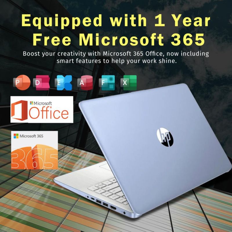 Laptop HP Stream 14" HD Intel N150 4GB RAM 1.12 TB