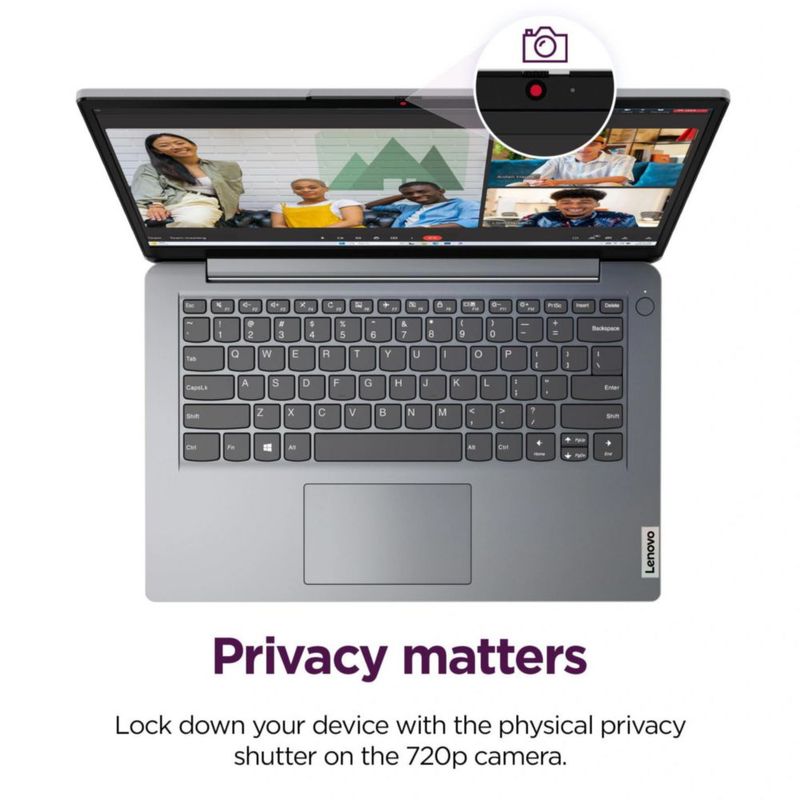 Laptop Lenovo 14" 8GB RAM 128GB Intel Dual Core WiFi 6