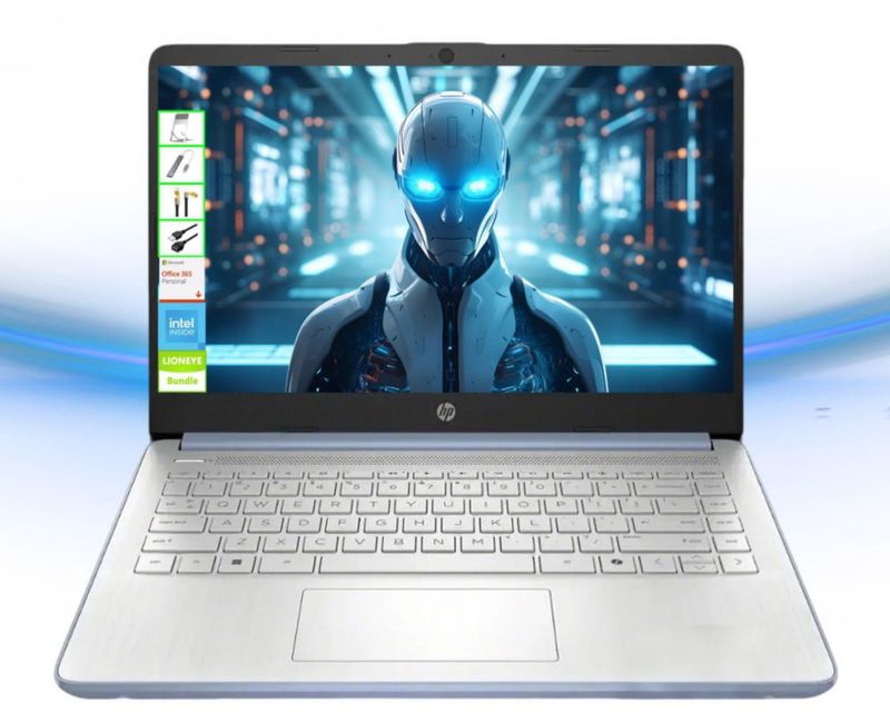 Laptop HP N150 14" HD 8 GB 128 GB UFS Intel de 4 núcleos Windows 11
