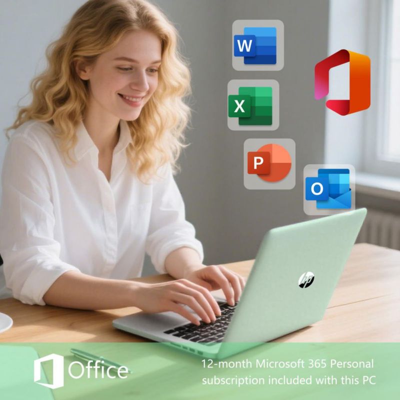 Laptop HP 14 Elite 4 GB RAM 112 TB Win11 Office 365