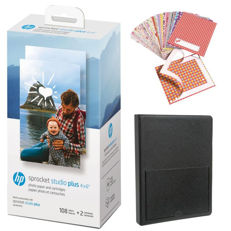 Impresora HP Sprocket Studio Plus 4x6 WiFi iOS y Android