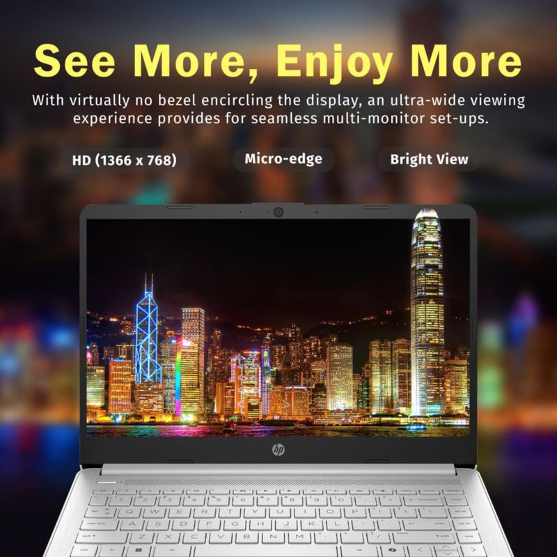 Laptop HP Stream 14" Intel N150 16 GB de RAM 640 GB SSD