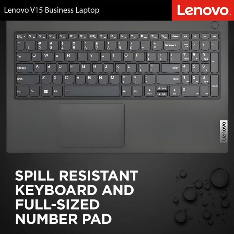 Laptop Lenovo V15 Intel N150 8GB DDR5 256GB SSD 156" FHD