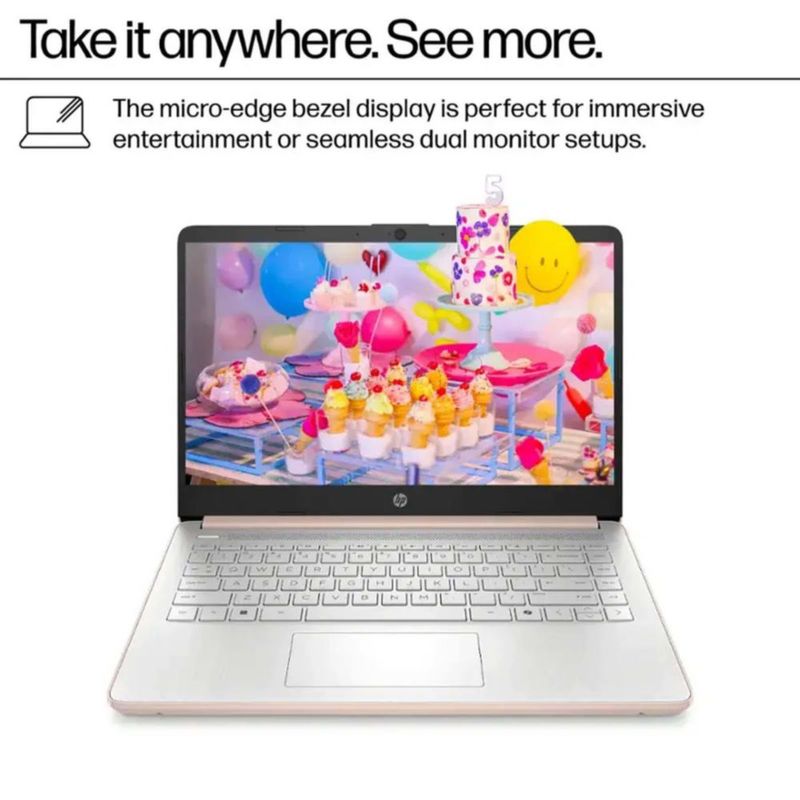 Laptop HP de 14" Intel N150 4 GB de RAM 192 GB Windows 11 Pro
