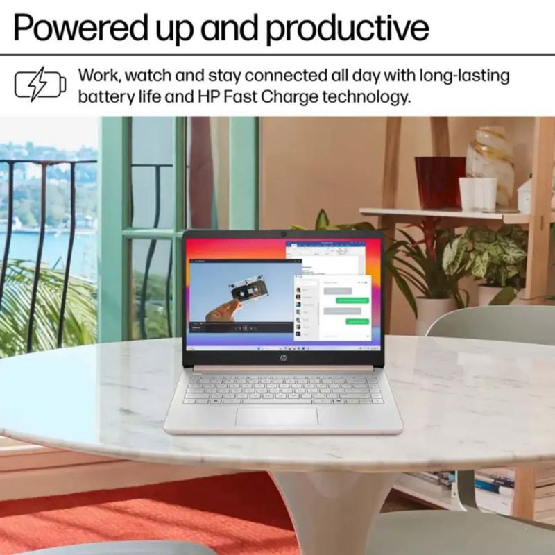 Laptop HP de 14" Intel N150 4 GB de RAM 192 GB Windows 11 Pro